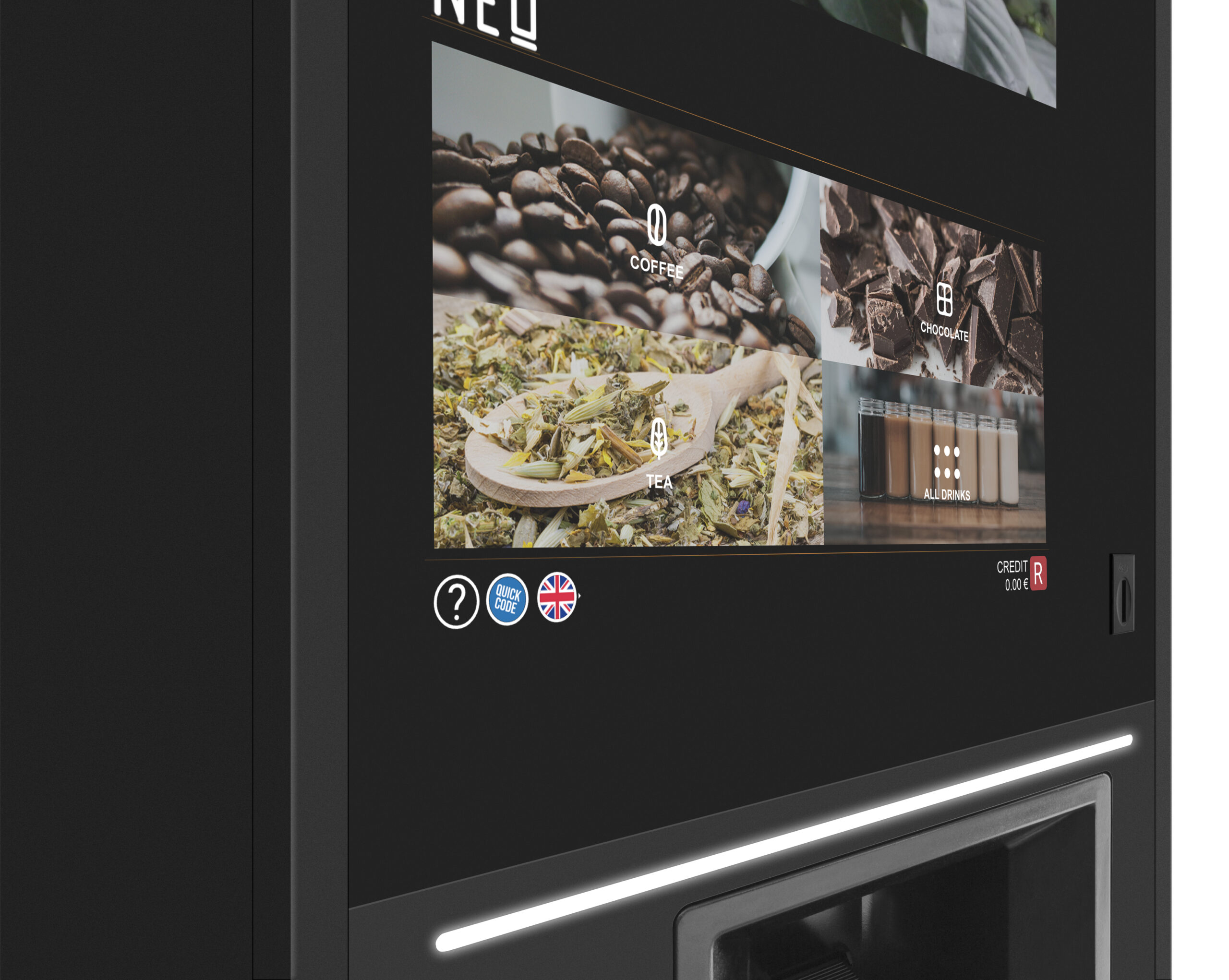 Azkoyen-Coffetek Neo+_Home menu