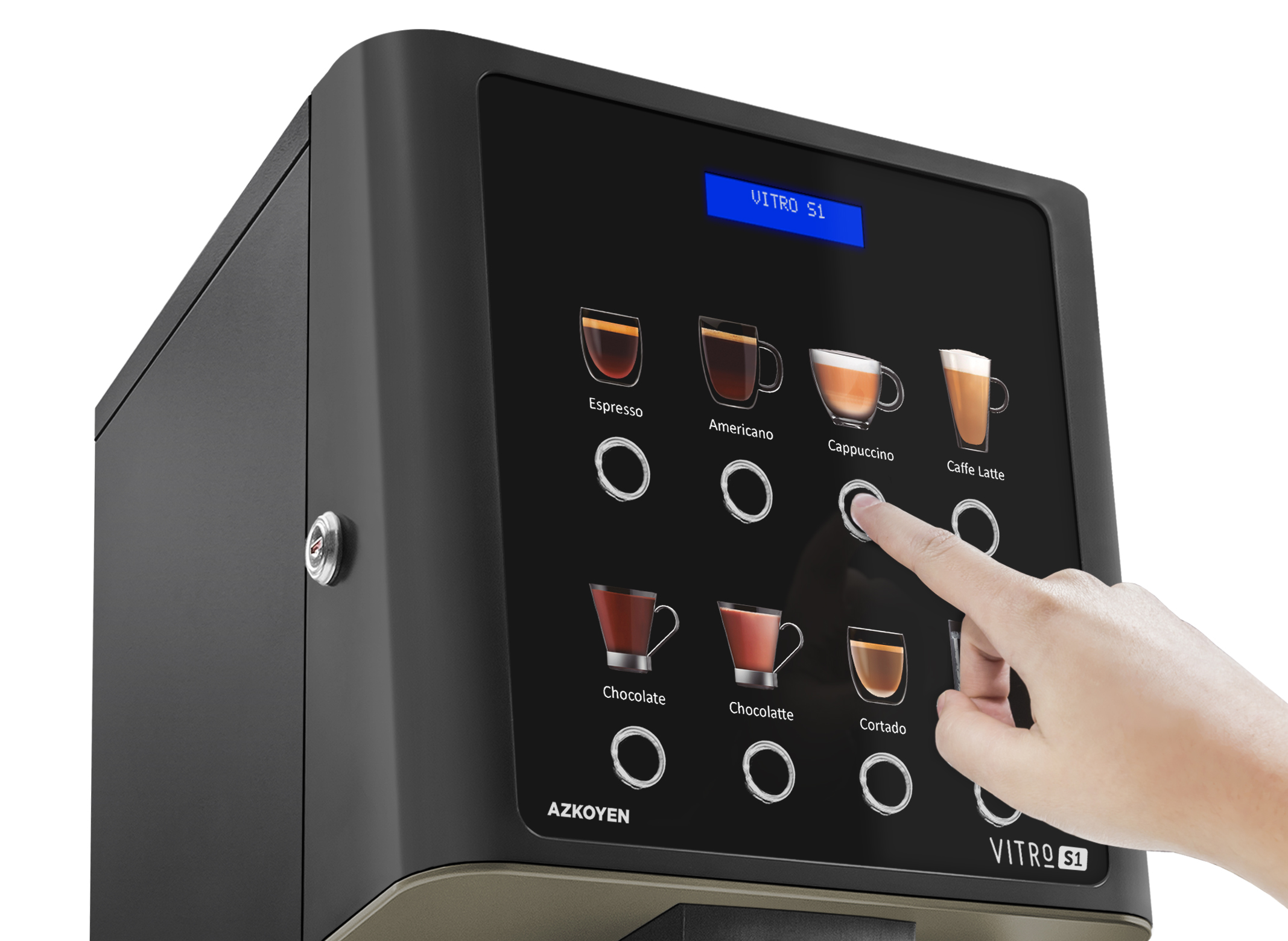 Azkoyen-Coffetek Vitro S1 ESP_User interface
