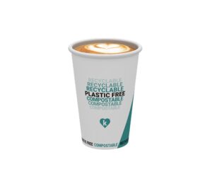 9oz Plastic Free 'Cup Kind' Paper Vending Hot Cups x1000