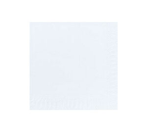 2 Ply Tork White Napkins 33cm x 33cm