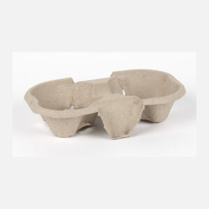 Biodegradable Moulded Pulp Fibre Cup Carriers